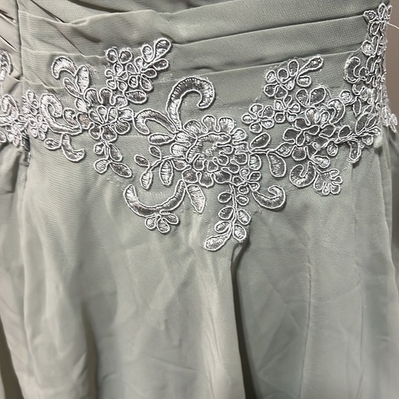 Lover kiss size Small lining 3/4 sleeve with beautiful lace details grey color - Picture 7 of 15